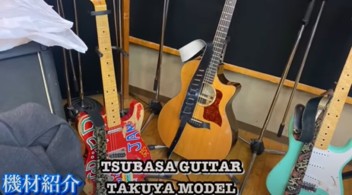 TAKUYA 使用ギター