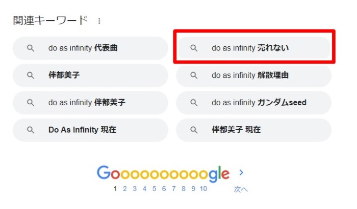 Do As Infinity／売れない